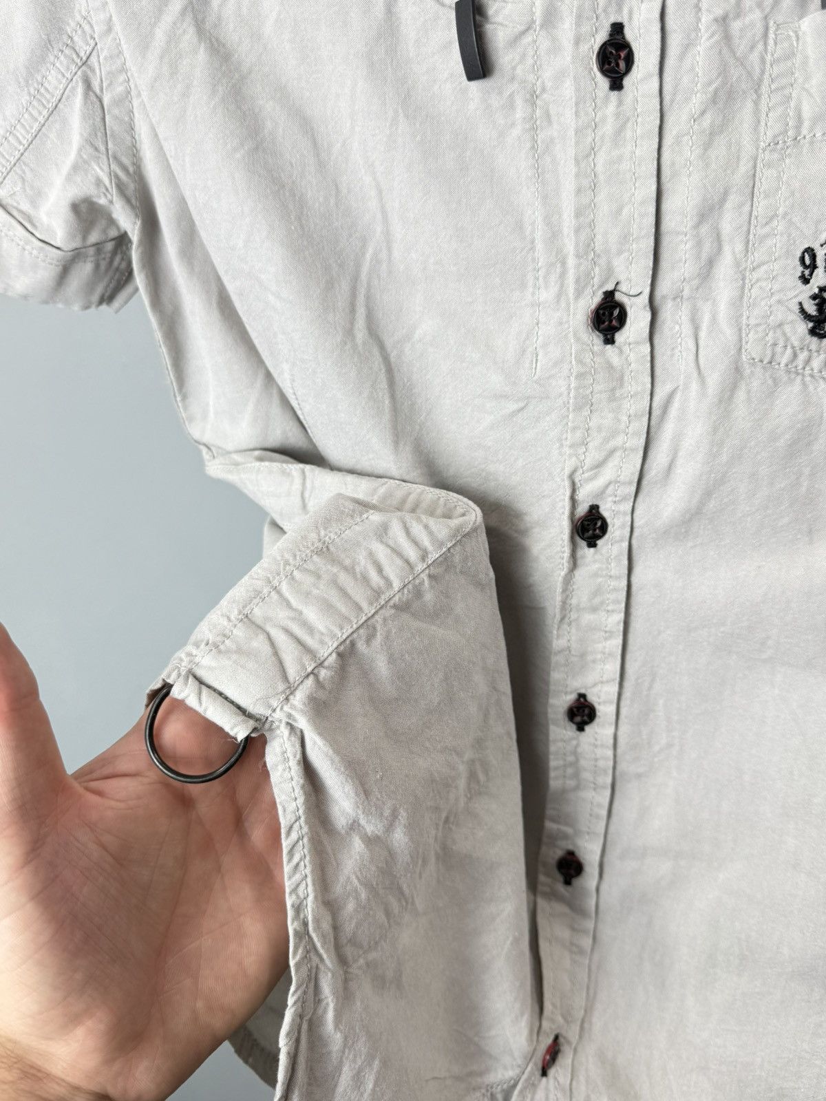 Diesel Y2K Vintage Diesel Buttons Up Shirt Tee Archive Hype Size US M / EU 48-50 / 2 - 9 Thumbnail