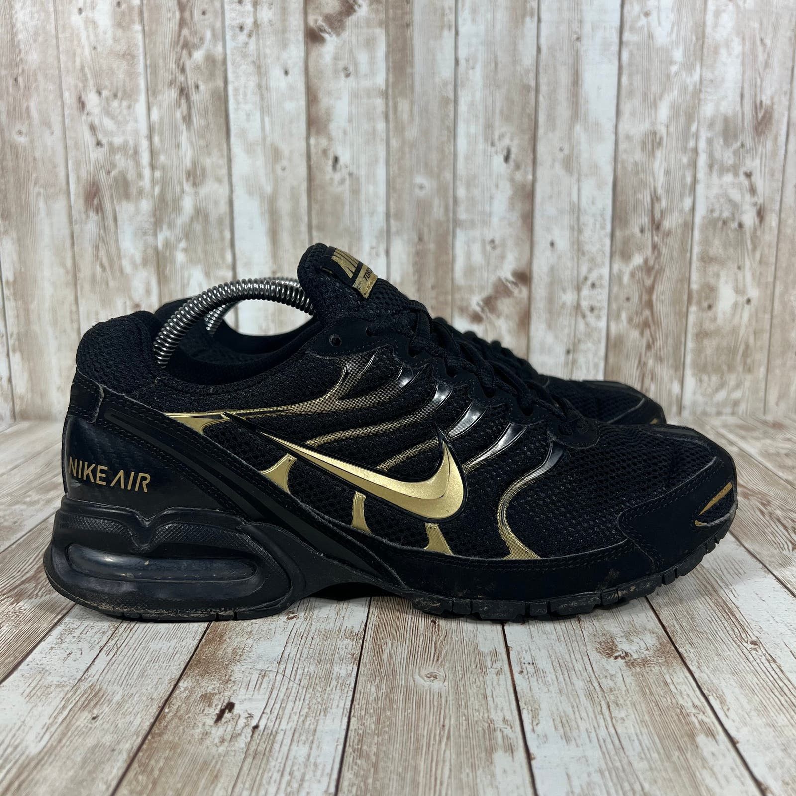 Nike Air Max Torch black and gold mens
