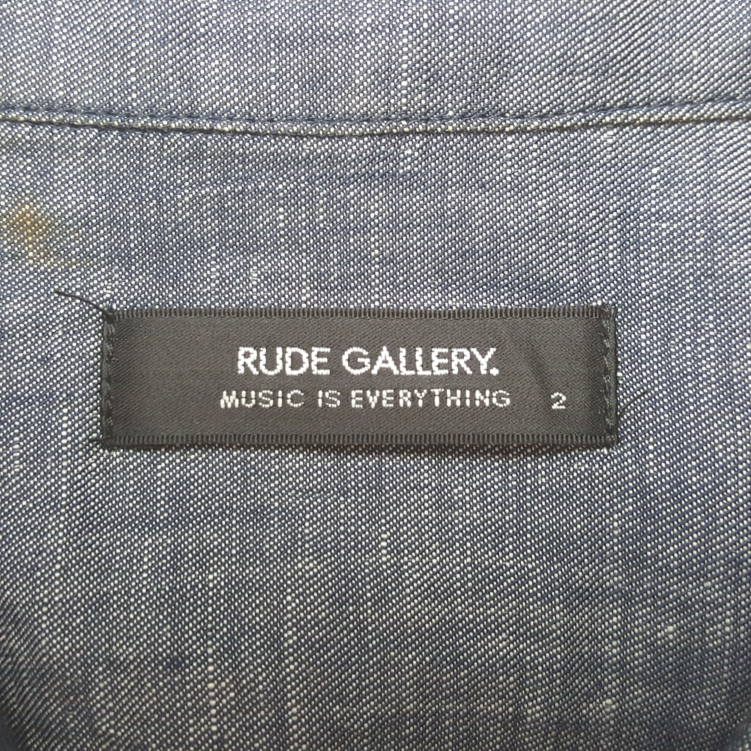 Japanese Brand × RUDE GALLERY × Vintage Vintage RUDE GALLERY Japanese Brand Shirt 31 Size US S / EU 44-46 / 1 - 4 Thumbnail