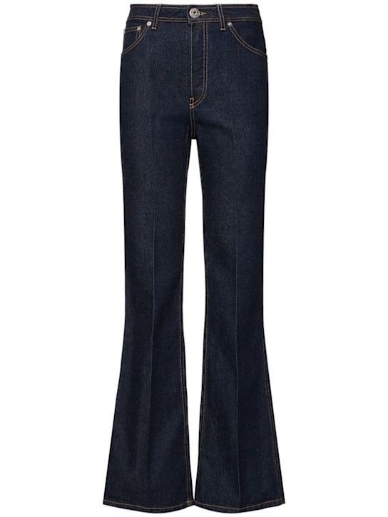 Lanvin o1y0326 Denim Pant in Blue Size 30" / US 8 / IT 44 - 1 Thumbnail