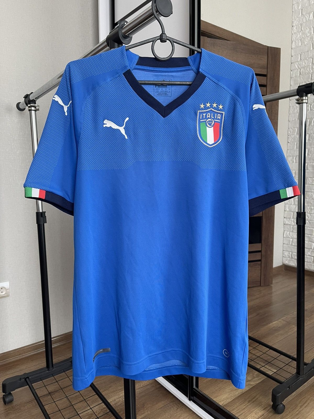 Puma 2018/2019 Puma Italy Soccer Jersey T-Shirt Tee Size US M / EU 48-50 / 2 - 1 Thumbnail
