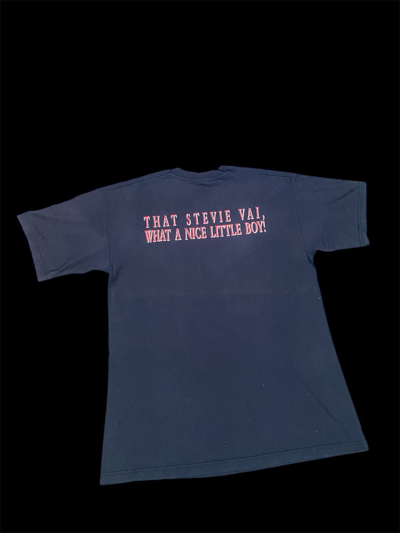 Band Tees vintahe steve vai Size US L / EU 52-54 / 3 - 2 Thumbnail