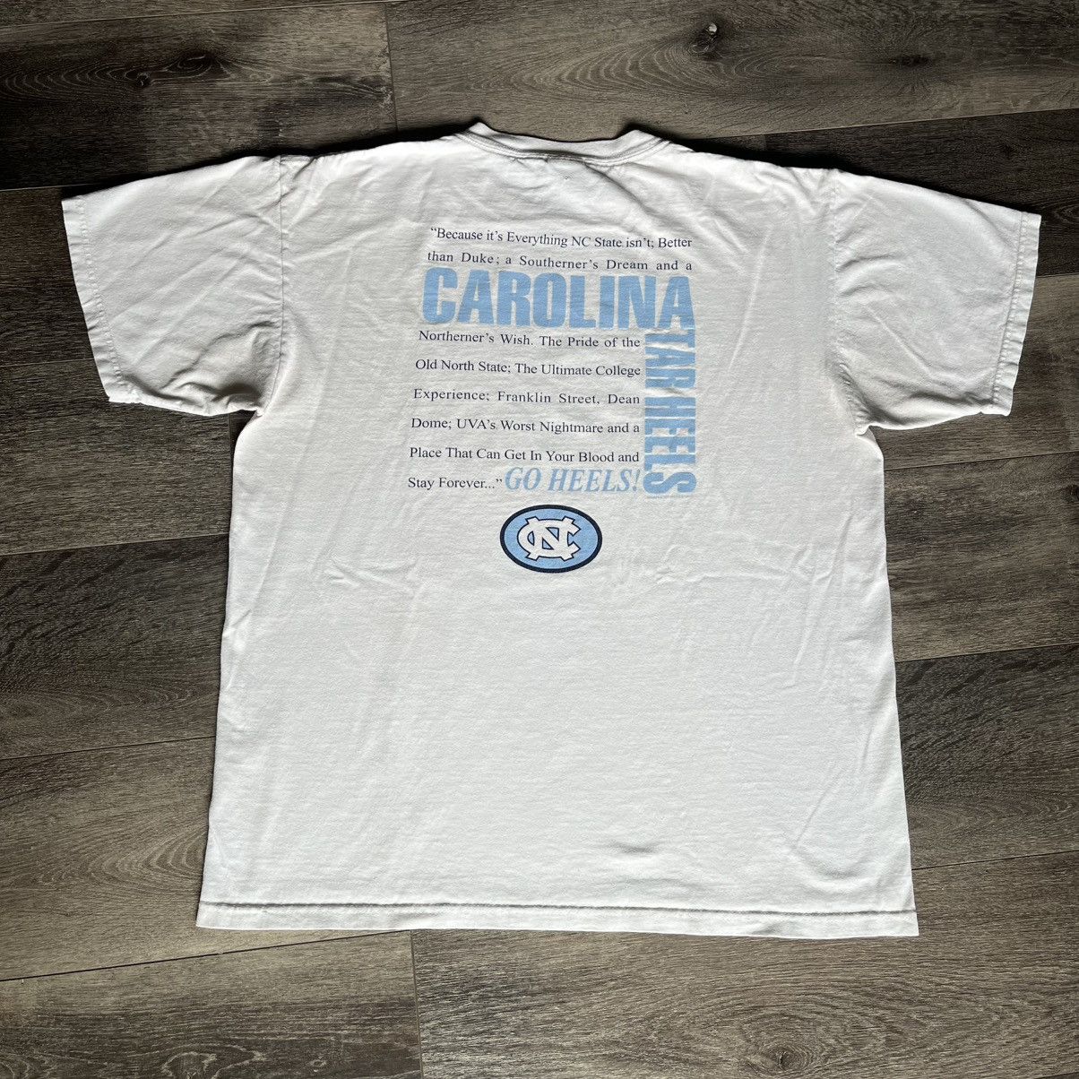 Vintage Vintage UNC University of North Carolina Go Tar Heels! Tee Size US L / EU 52-54 / 3 - 1 Thumbnail