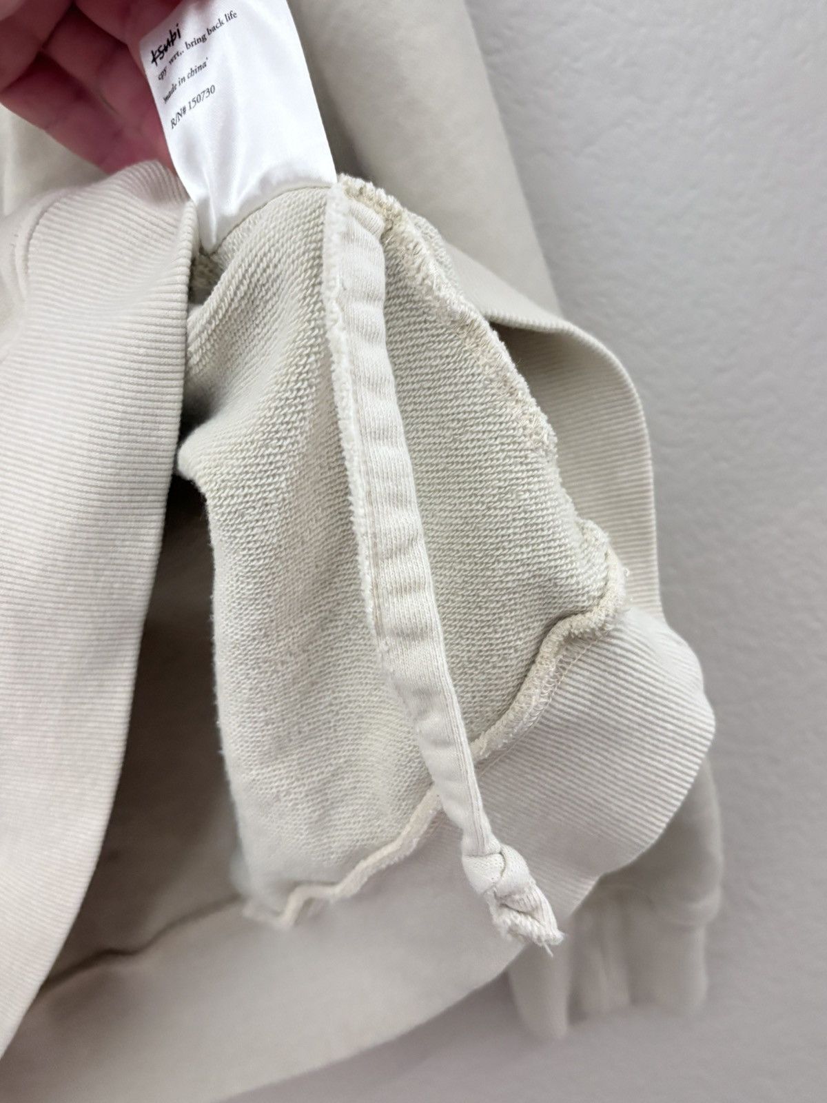 Ksubi Ksubi Logo Hoodie Off White Color Hoodie Size US M / EU 48-50 / 2 - 9 Thumbnail
