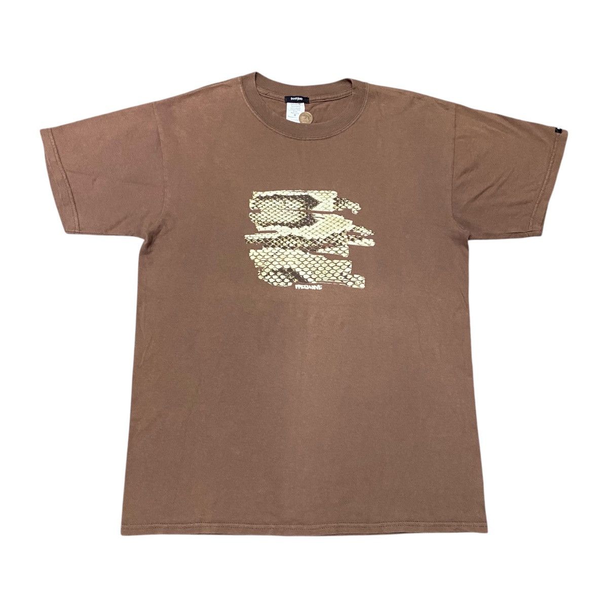 Freshjive Y2K Freshjive Snake Skin T Shirt Size US M / EU 48-50 / 2 - 1 Thumbnail