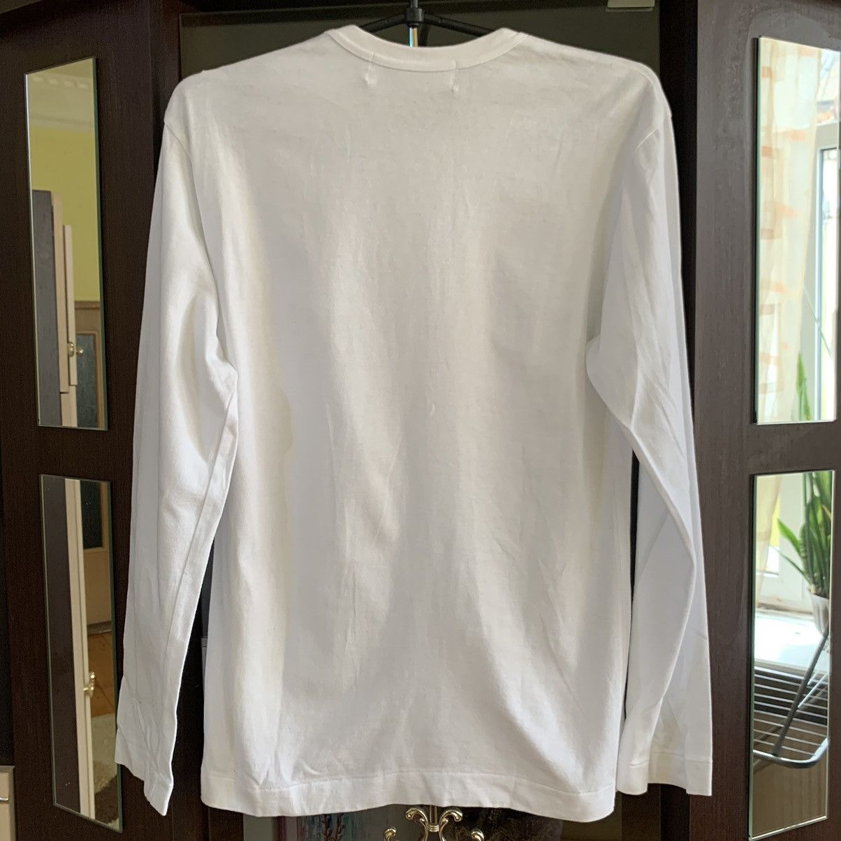 Comme des Garcons Play Comme Des Garcons White Longsleeve S Size US S / EU 44-46 / 1 - 3 Thumbnail