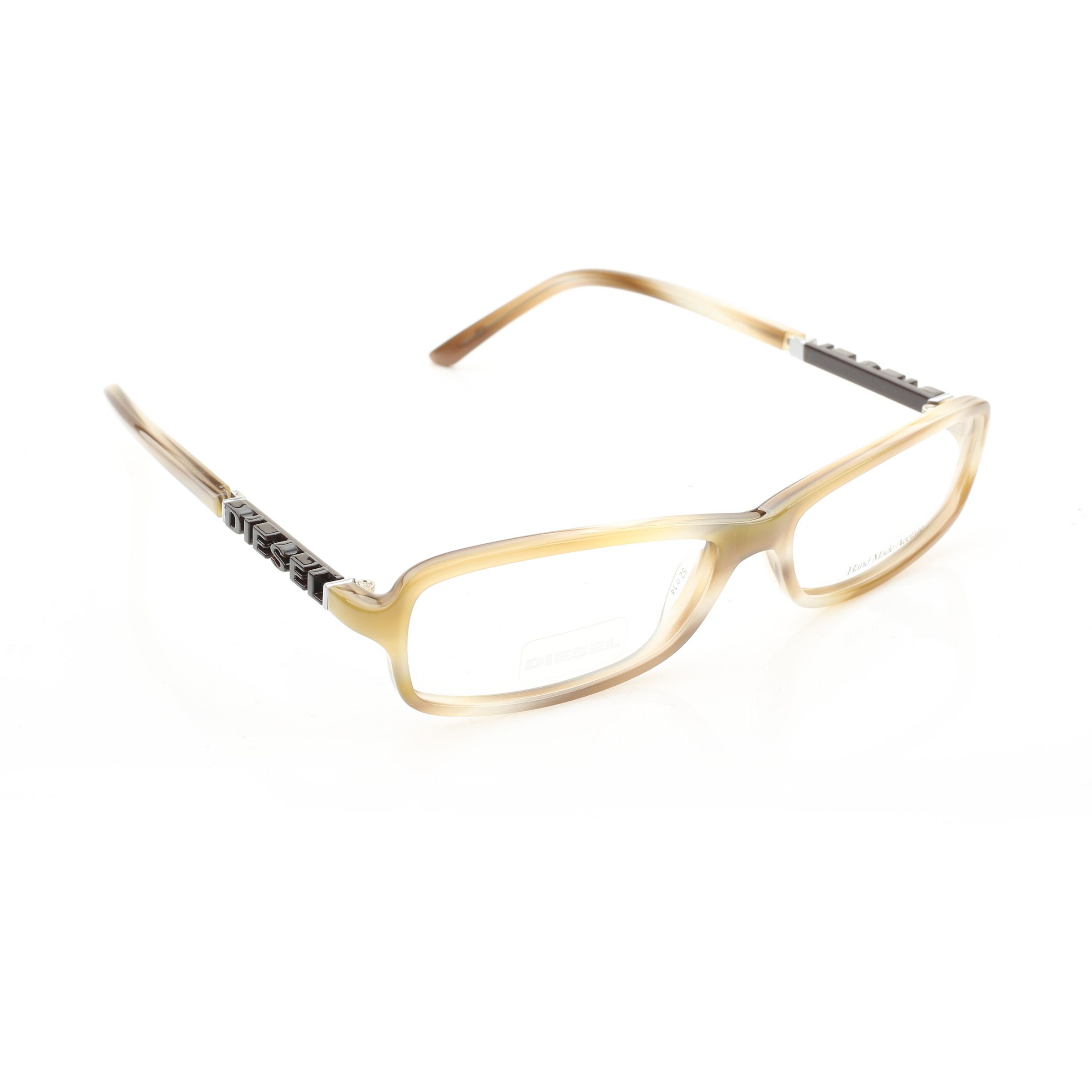 Diesel Diesel '00s Black Signature Tortoise Rectngular Glasses Size ONE SIZE - 3 Thumbnail