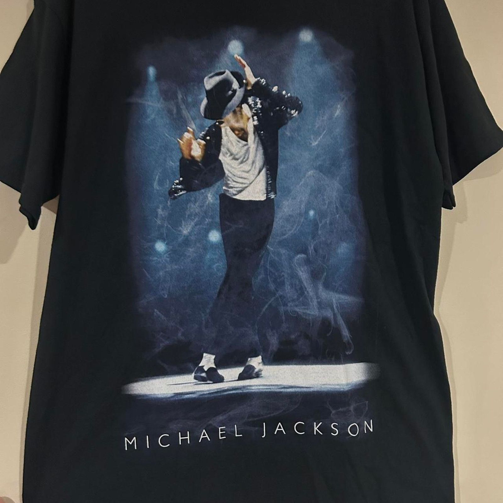 Hanes Vintage Michael Jackson Graphic Shirt Size US L / EU 52-54 / 3 - 2 Thumbnail