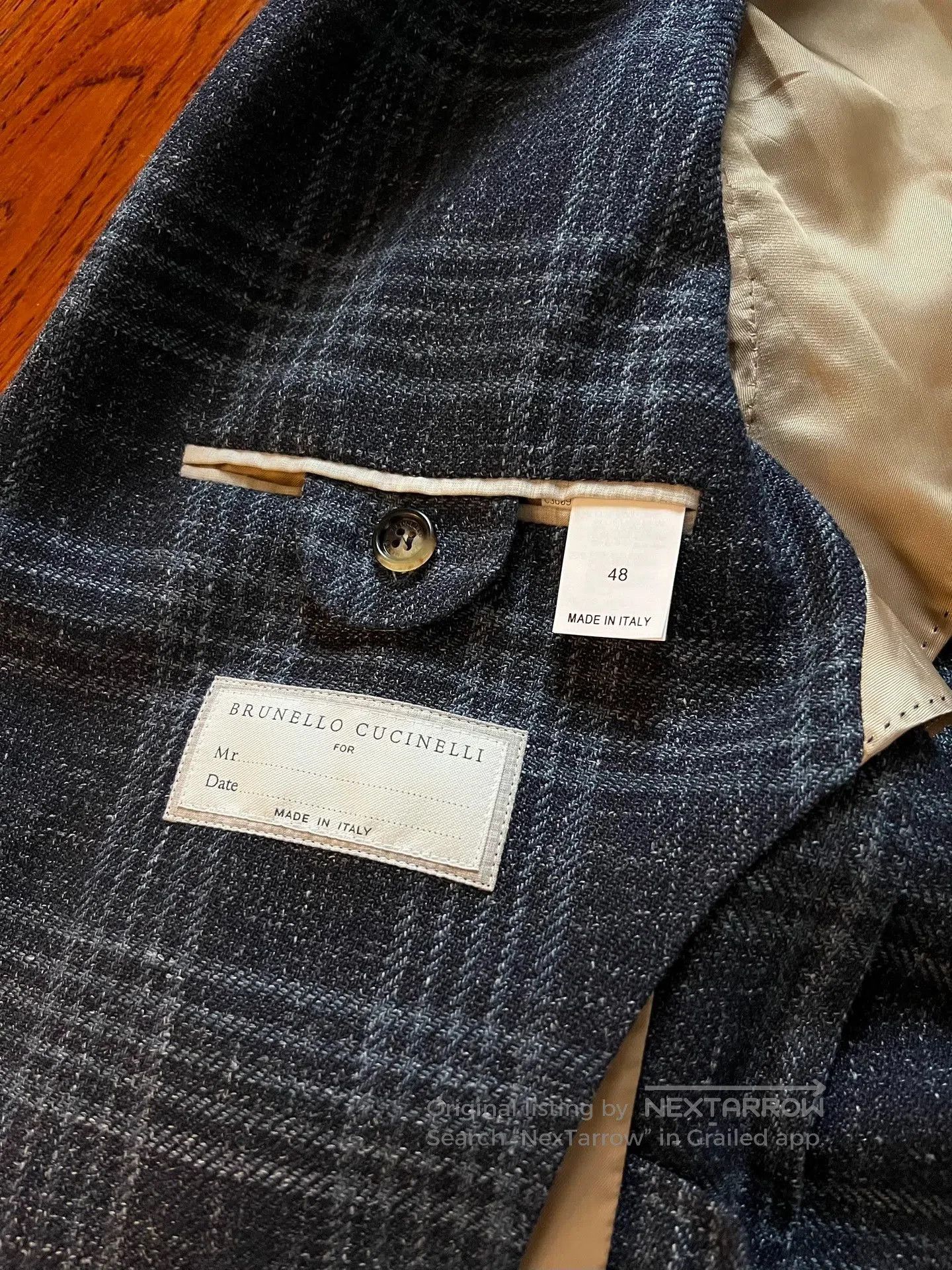 Brunello Cucinelli Brunello Cucinelli Elegant Classic Blazer Jacket. Size US L / EU 52-54 / 3 - 6 Thumbnail