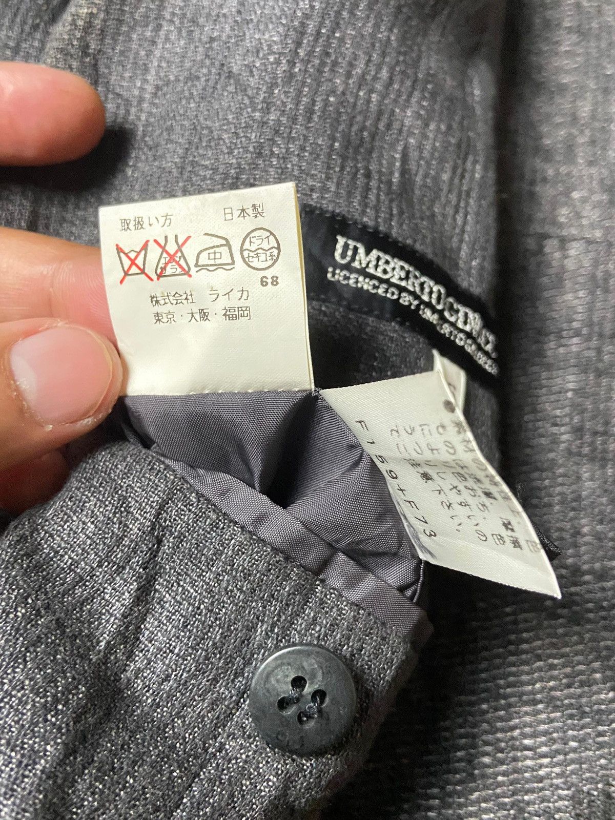 Japanese Brand × Vintage Umberto Ginocchietti Italian Designer Light Blazer (126) Size US XXS / EU 40 - 9 Thumbnail