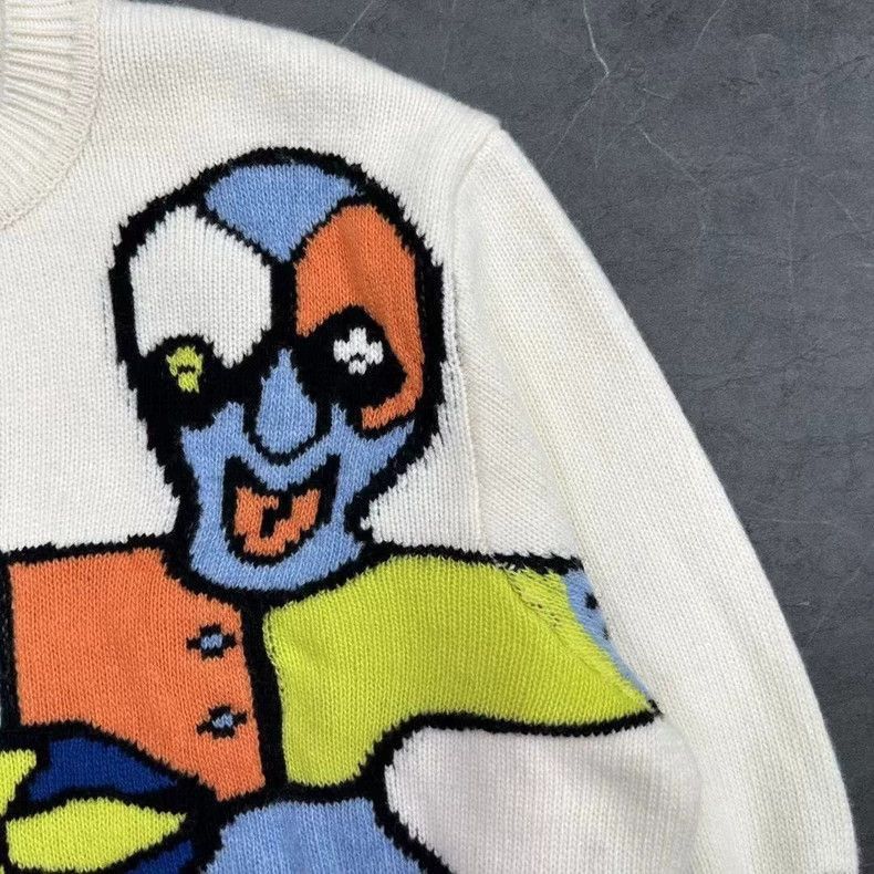 Louis Vuitton Louis Vuitton Colorful Graffiti Sweater -2505 Size XL / US 12-14 / IT 48-50 - 4 Thumbnail