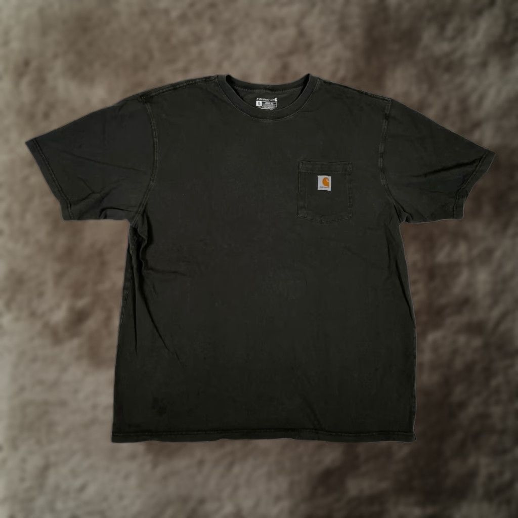 Carhartt VINTAGE Carhartt Green Pocket Tee T-Shirt Size XL Tall Loose Fit Grunge 90s Classic Pockets Men K87 Size US XL / EU 56 / 4 - 1 Thumbnail