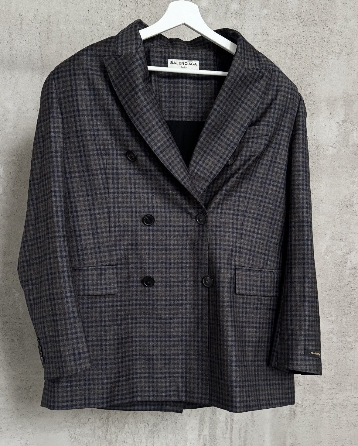 Balenciaga Balenciaga Bouble-breasted Blazer Runway SS17 Size XS / US 0-2 / IT 36-38 - 2 Thumbnail