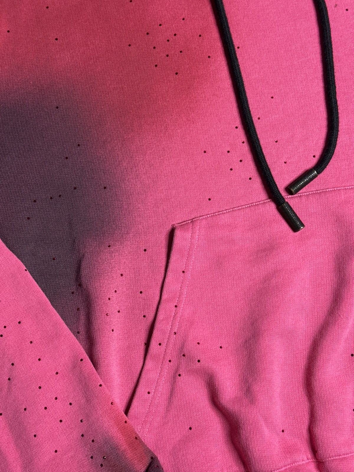 Off-White *RARE* Off-White Spray Hoodie “Fuchsia” [S] PREOWNED Size US S / EU 44-46 / 1 - 3 Thumbnail