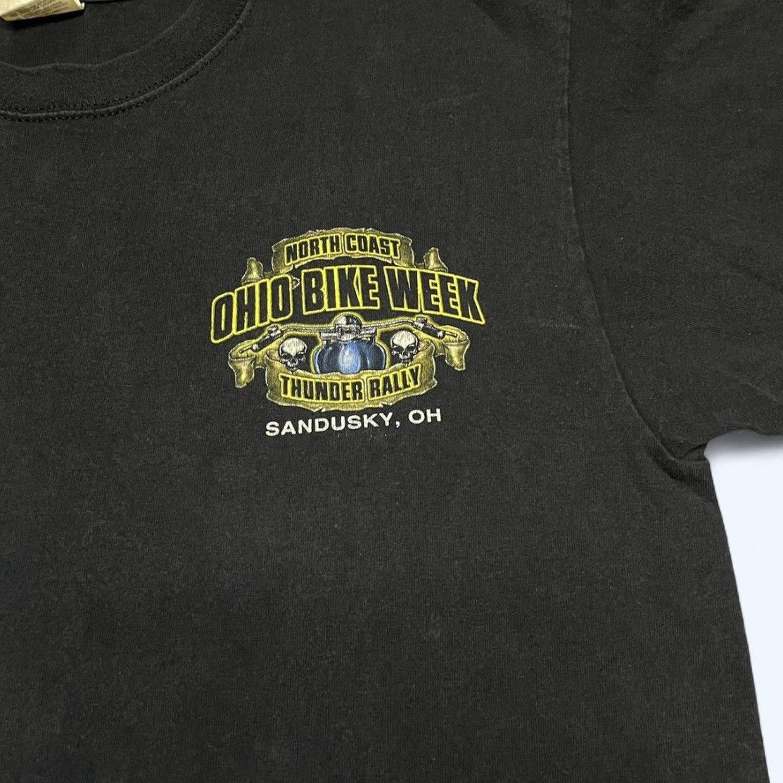 Anvil 2008 North Coast Thunder Rally Ohio Bike Week Sandusky Tee Size US L / EU 52-54 / 3 - 3 Thumbnail