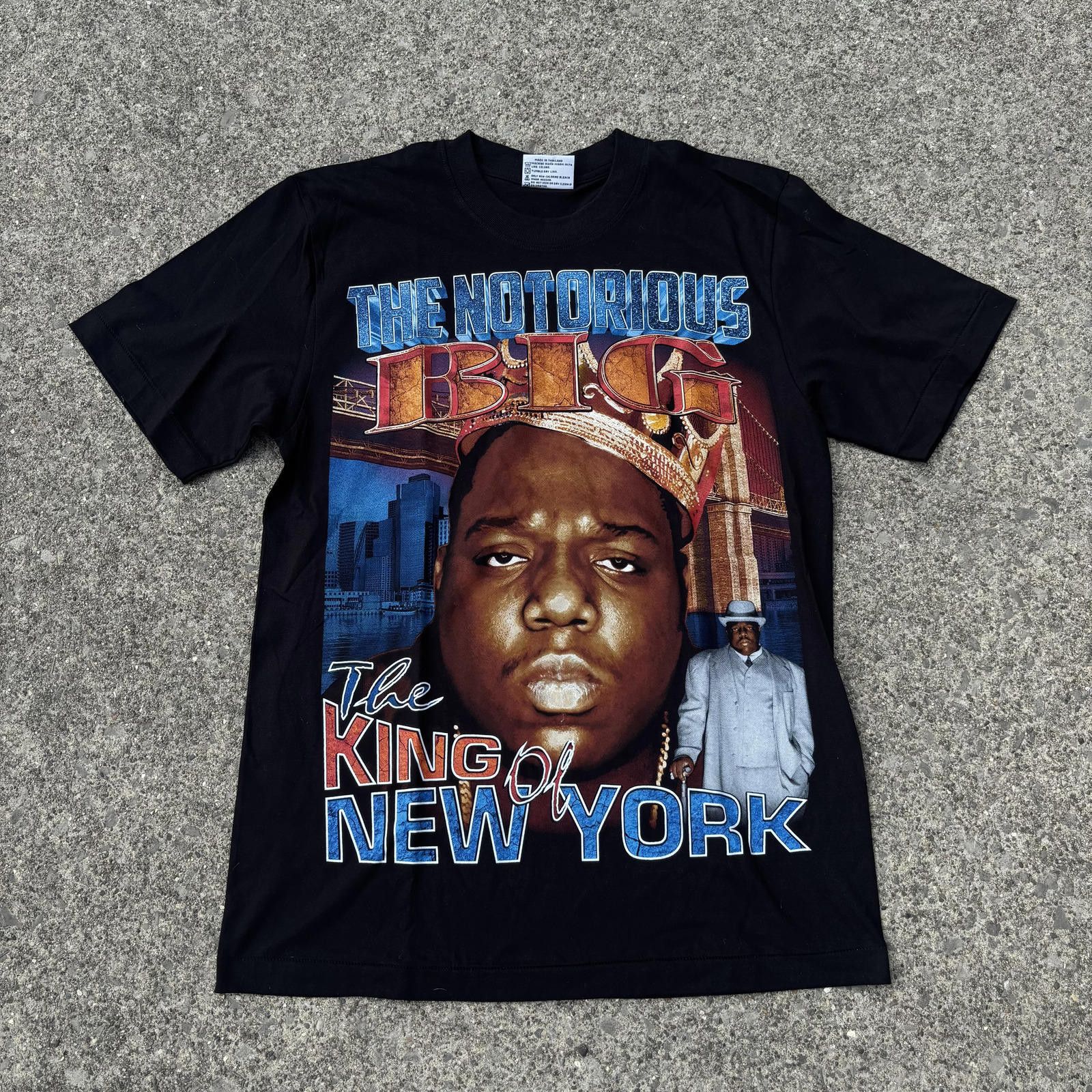 Designer The Notorious B.I.G. King of New York T-Shirt Size US L / EU 52-54 / 3 - 1 Thumbnail