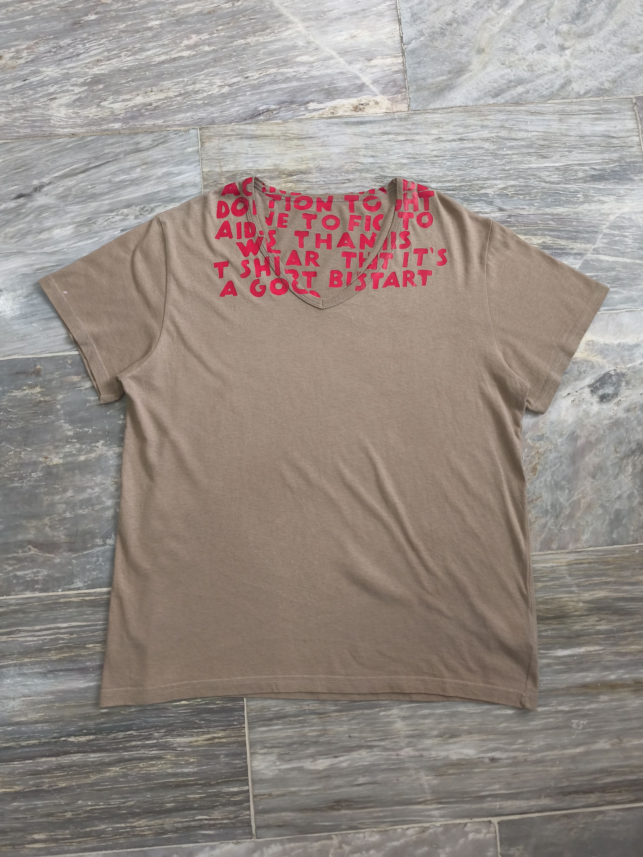 Maison Margiela Maison Martin Margiela Tee AIDS Awareness | Grailed