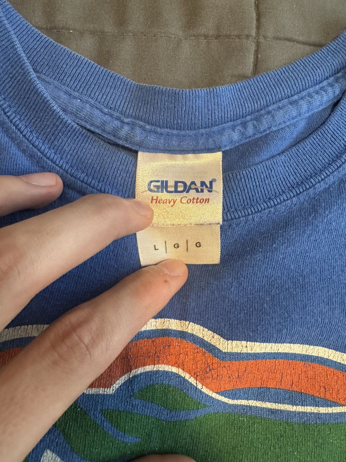 Gildan Vintage Florida Gators T-shirt Size US L / EU 52-54 / 3 - 3 Thumbnail