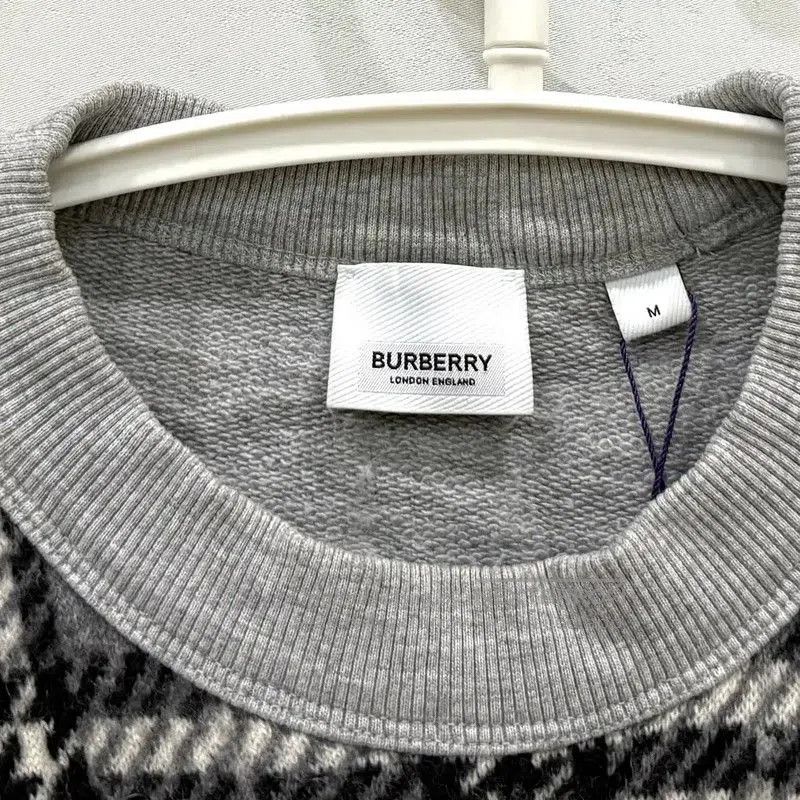 Burberry Burberry Gray Cotton Knit Sweater for Men. Size US M / EU 48-50 / 2 - 6 Thumbnail