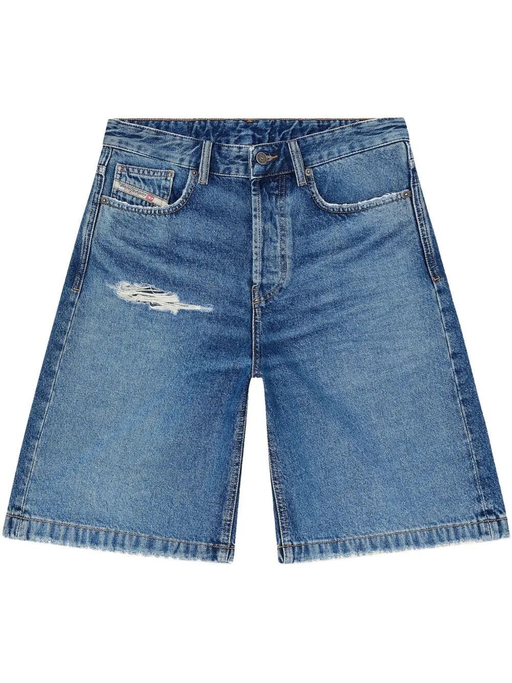 `De-Sire-Short` 5-Pocket Denim Shorts