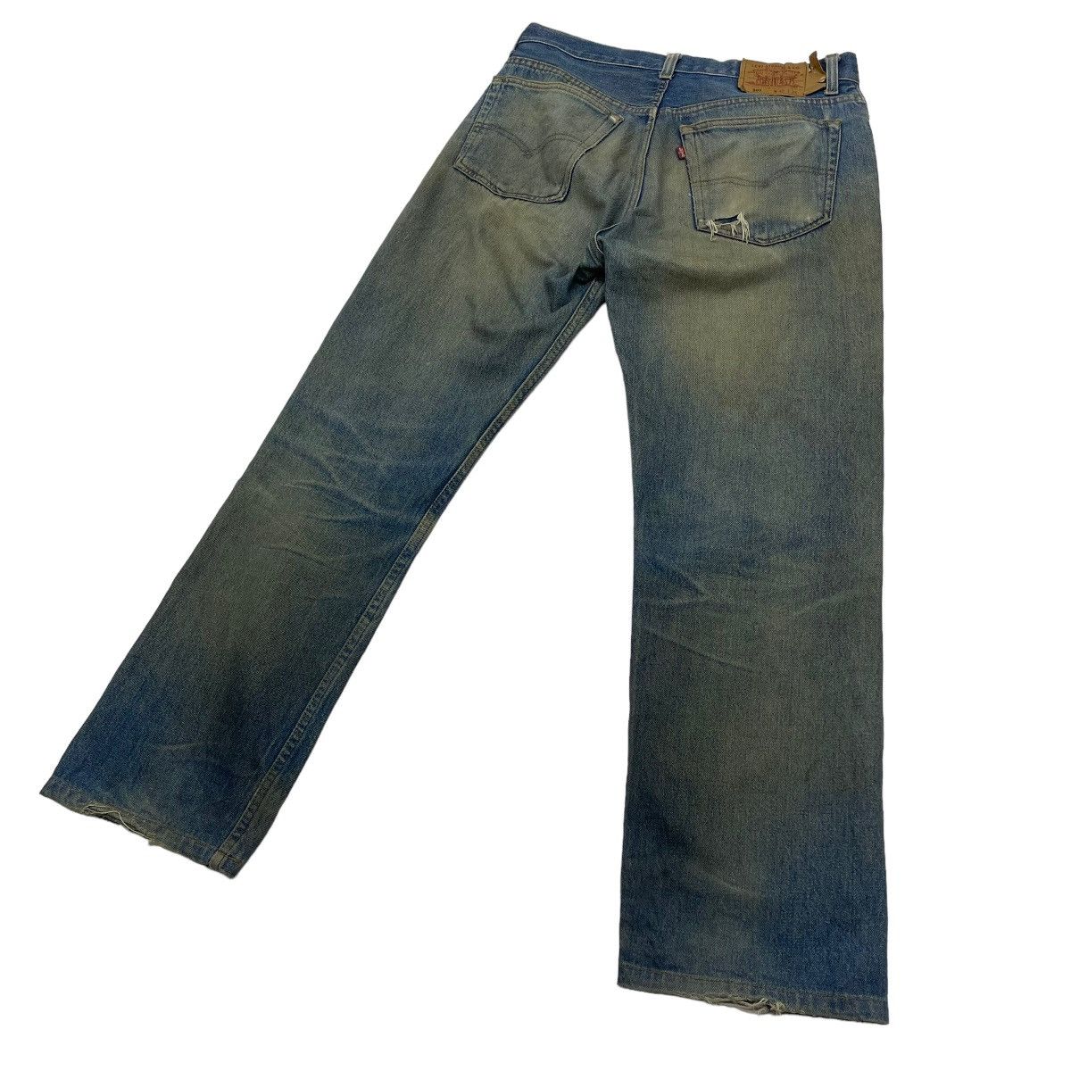 Levi's Vintage 501 Levis Distressed Denim Size US 31 - 4 Thumbnail