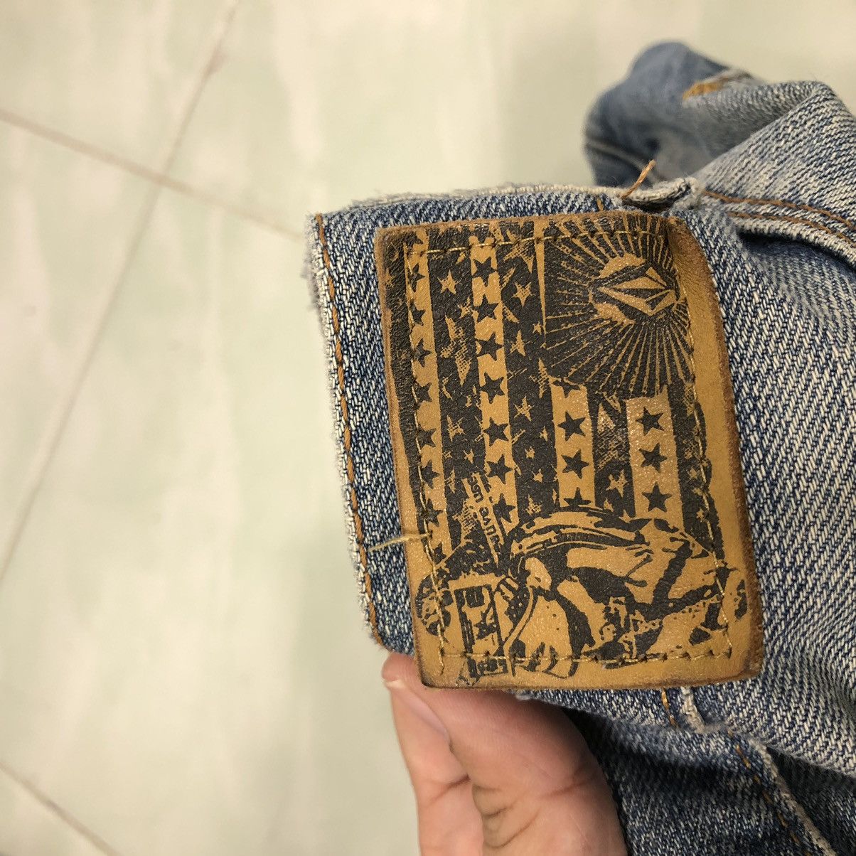 Volcom 🔥Distressed Denim Jeans Volcom Japan Rare Design Size US 34 / EU 50 - 15 Thumbnail