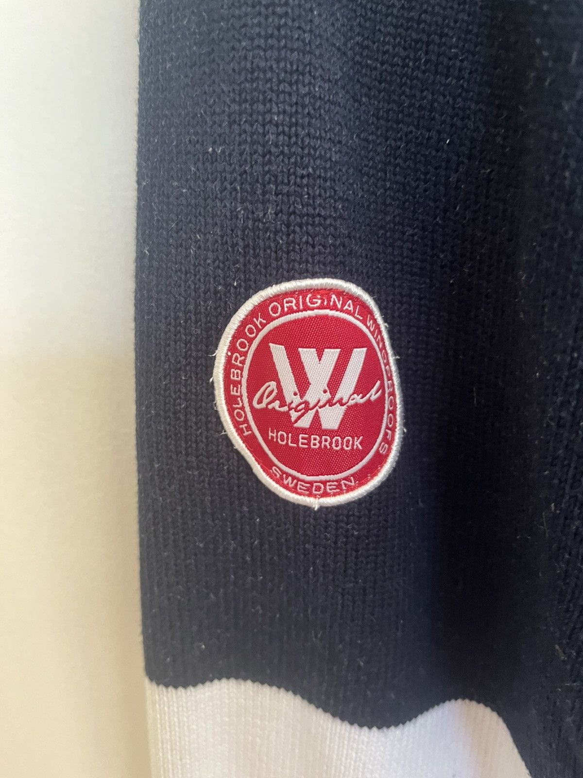 Other Holebrook Sweden men's windproof sweater navy/white Size L Size US L / EU 52-54 / 3 - 10 Thumbnail