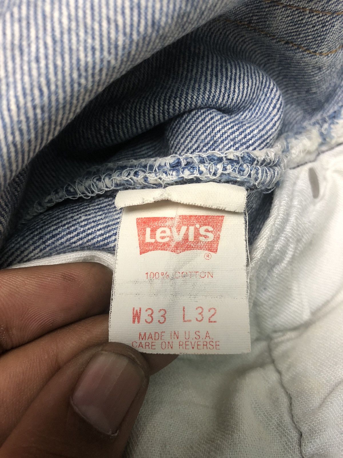 Levi's × Vintage Vintage Levis 501xx Distressed Custom Shortpants Size US 33 - 14 Thumbnail