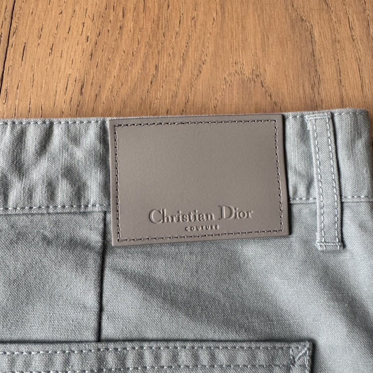 Dior Dior - Logo Embroidered Carpenter Cargo Pants - Mint / Grey Size US 35 - 7 Thumbnail