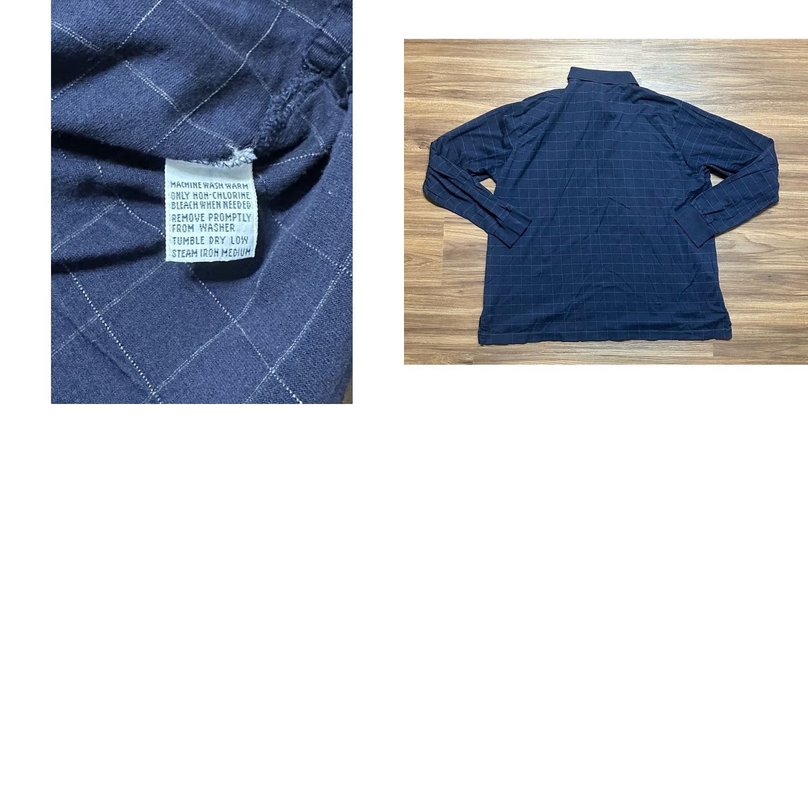 Polo Ralph Lauren VINTAGE Polo Ralph Lauren Windowpane Long Sleeve 