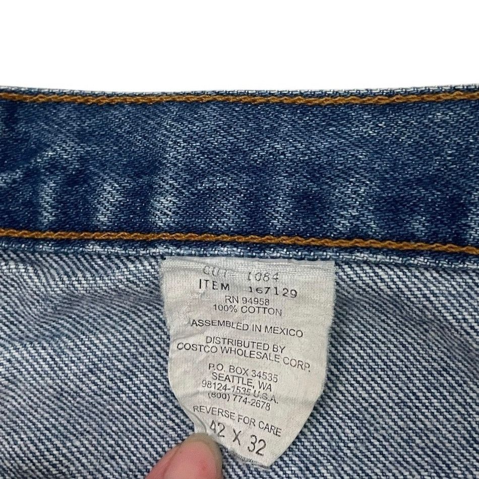 Kirkland Signature Kirkland Signature Mens Straight Leg Jeans Size US 42 / EU 58 - 8 Thumbnail