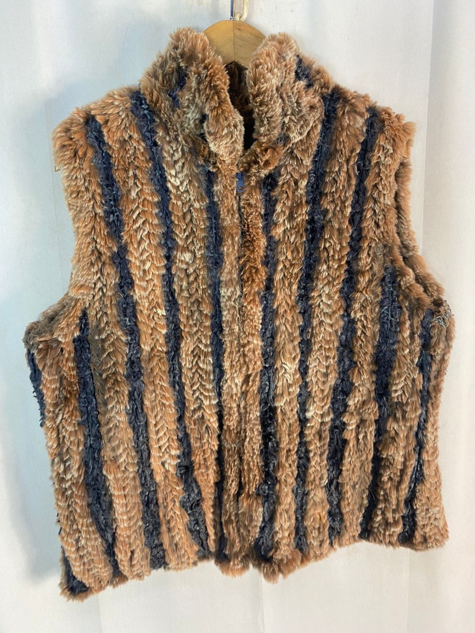 Vintage Unbrand fur reversible zipper vest Size US M / EU 48-50 / 2 - 3 Thumbnail