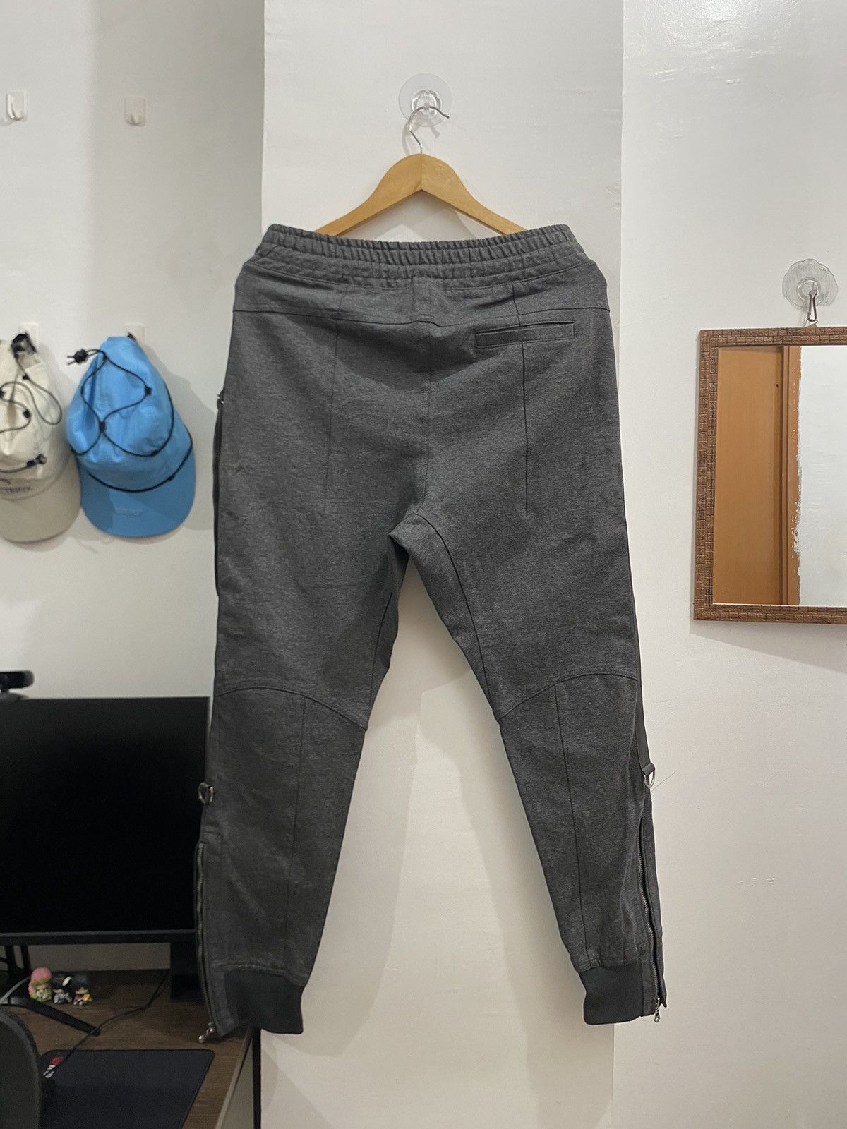 Wooyoungmi WOOYOUNGMI ANKLE ZIP DRAWSTRING SWEATPANTS Size US 32 / EU 48 - 2 Thumbnail