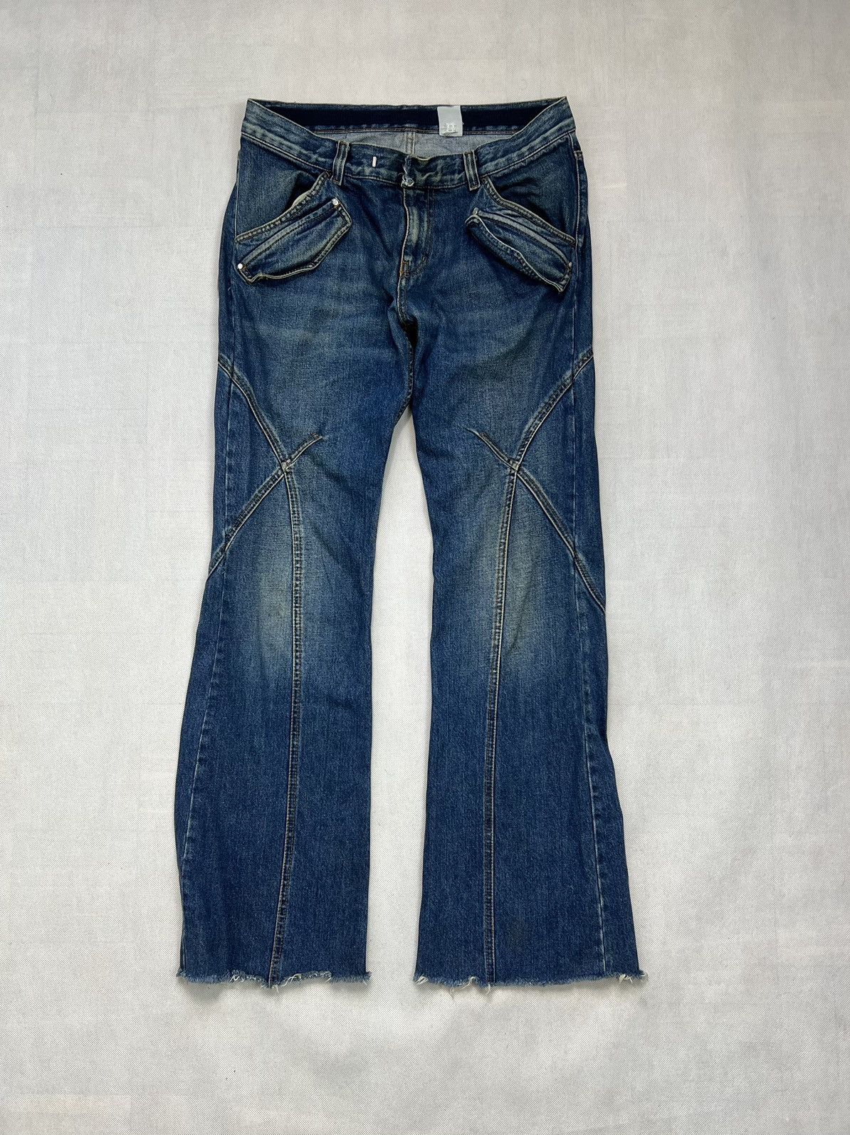 Moschino × Vintage Pants Moschino Jeans vintage y2k avant garde Size US 34 / EU 50 - 2 Thumbnail