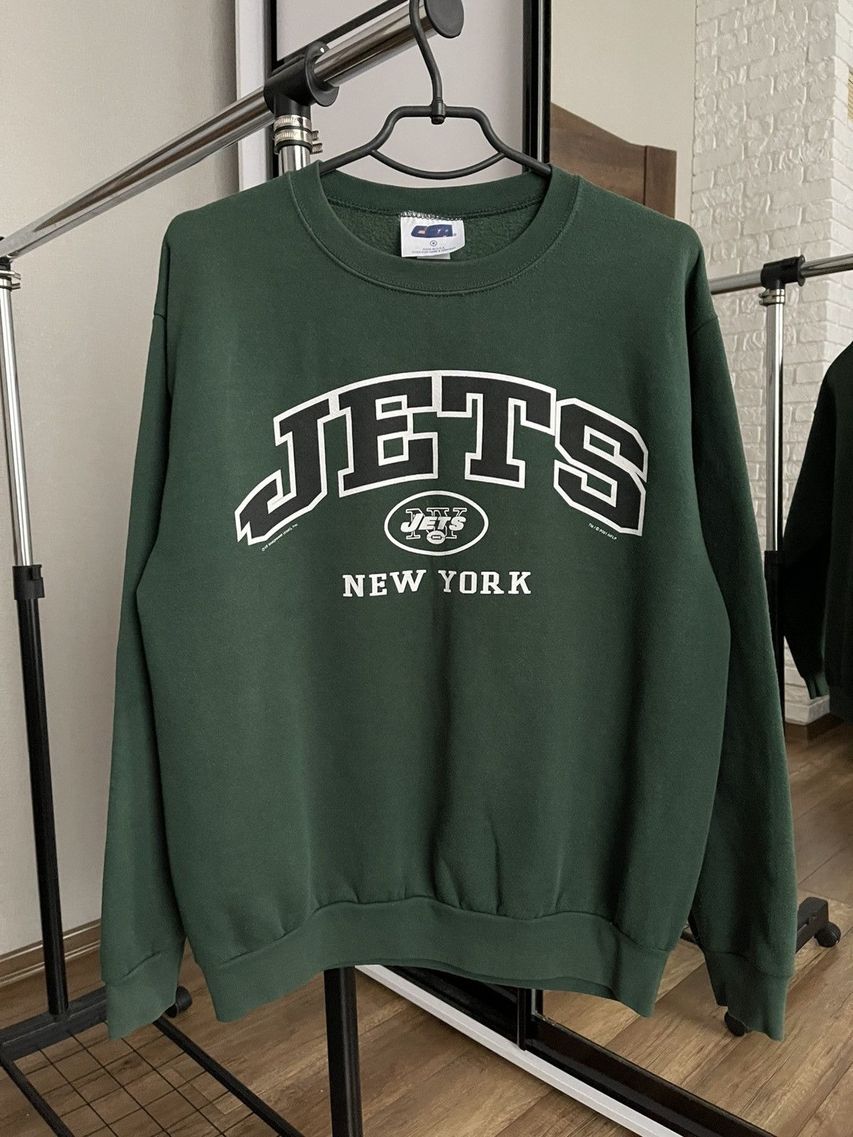 NFL New York Jets NY Vintage Sweatshirt Crewneck NFL Logo Size US M / EU 48-50 / 2 - 3 Thumbnail