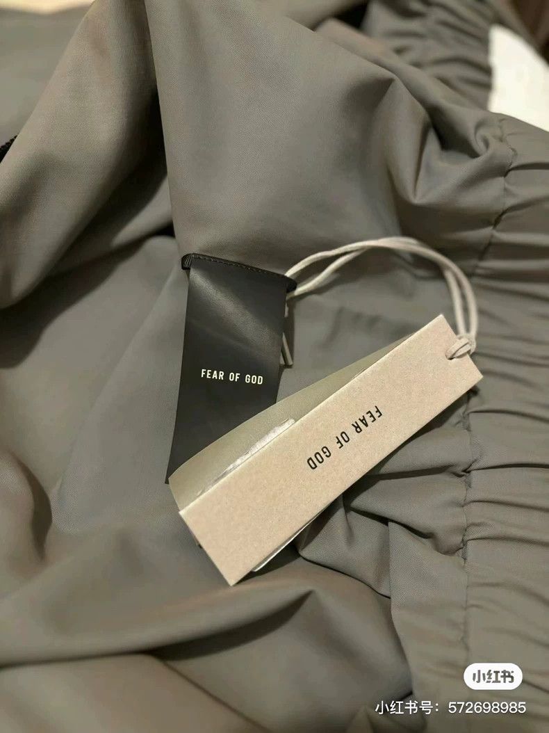 Fear of God Fear of God Grey wool-blend jacket coat Size US XL / EU 56 / 4 - 4 Thumbnail