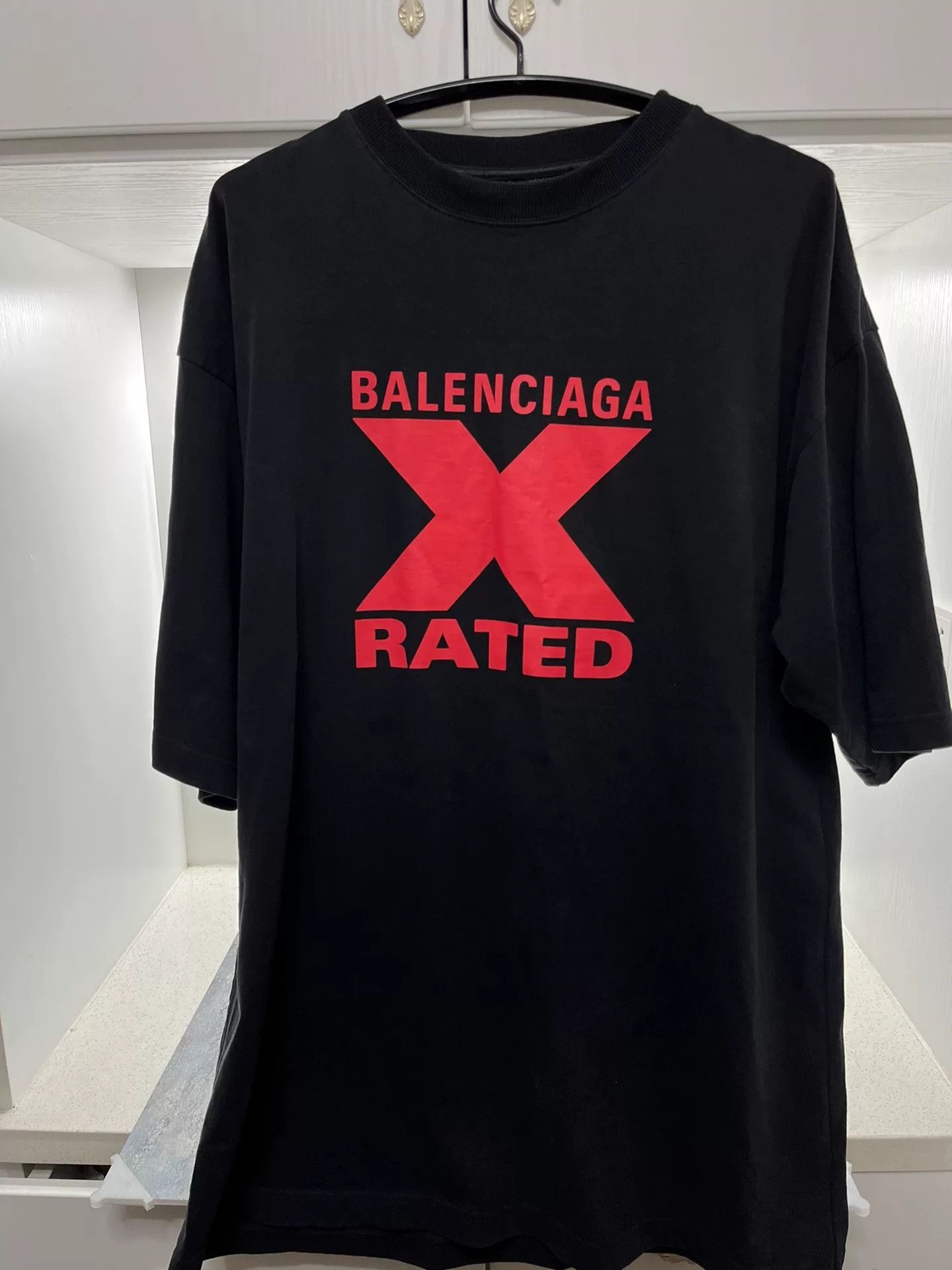 Balenciaga Balenciaga Rated Short Sleeve Size US XL / EU 56 / 4 - 1 Thumbnail