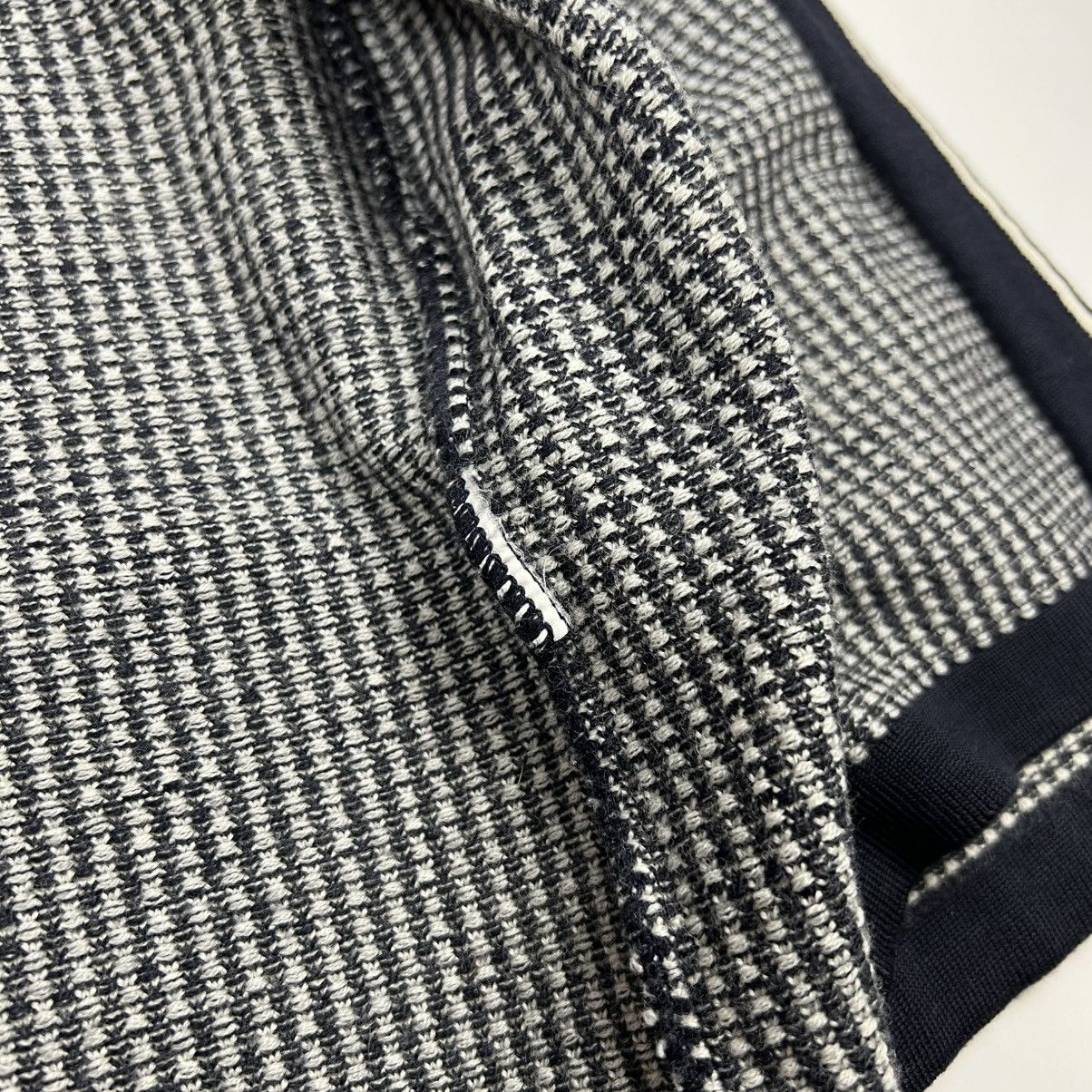 Burberry × Vintage Burberrys vintage 80s wool cardigan blazer Size L / US 10 / IT 46 - 7 Thumbnail