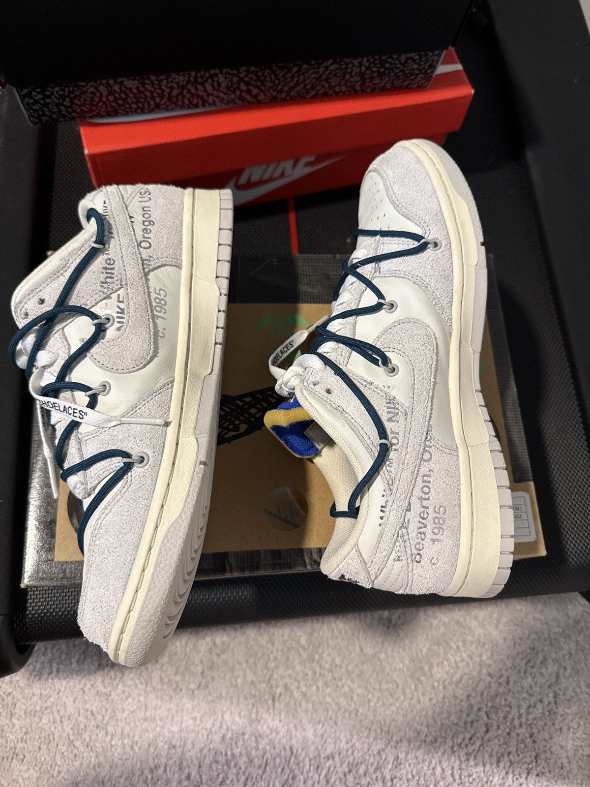Nike × Off-White Nike x OFF-WHITE Dunk Low Lot 16 of 50 🚨 Size US 9.5 / EU 42-43 - 4 Thumbnail
