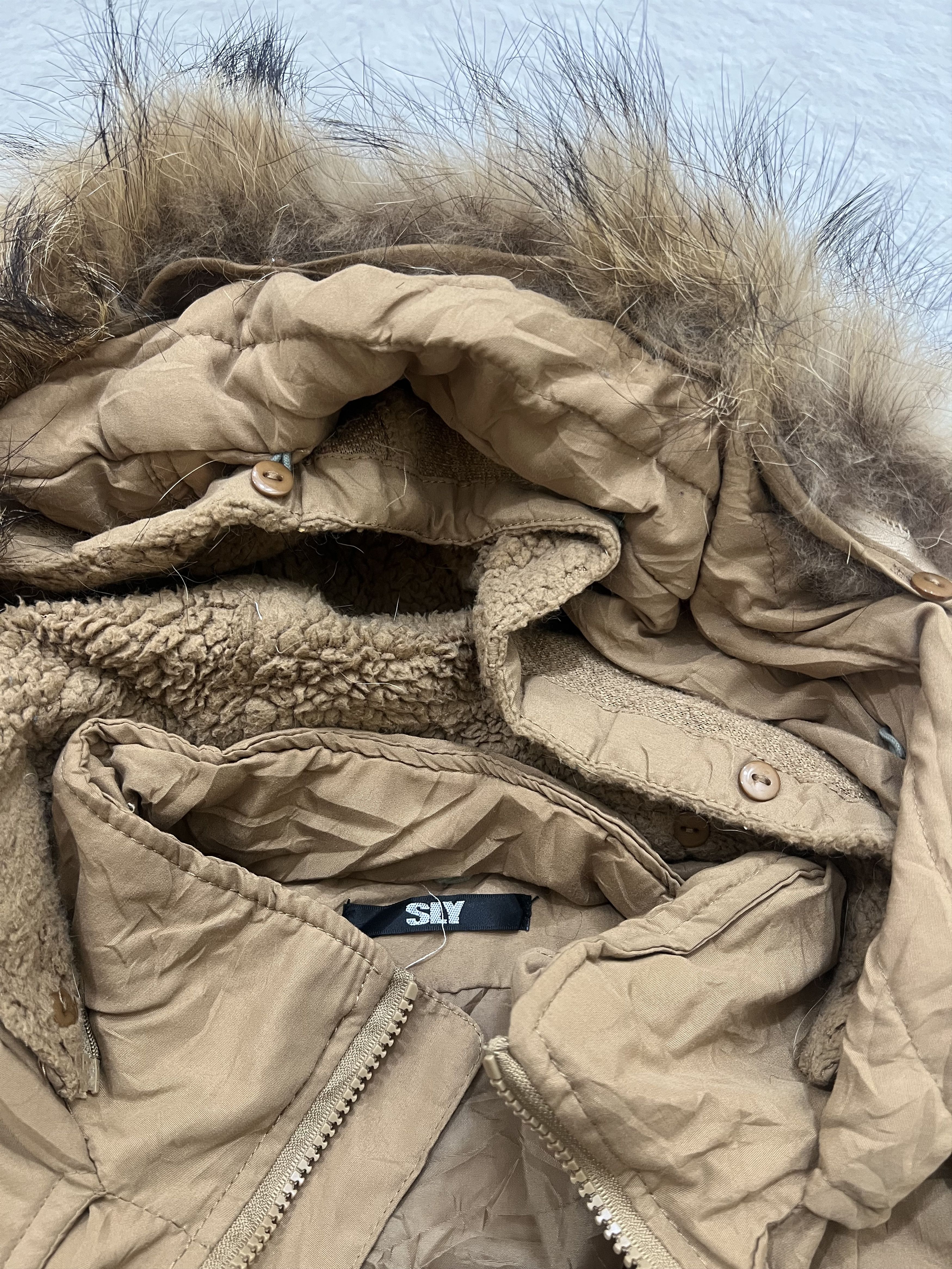 SLY 2000s Sly Hysteric Bondage N3B Fur Hodded y2k Lgb Ifsix Size US S / EU 44-46 / 1 - 7 Thumbnail
