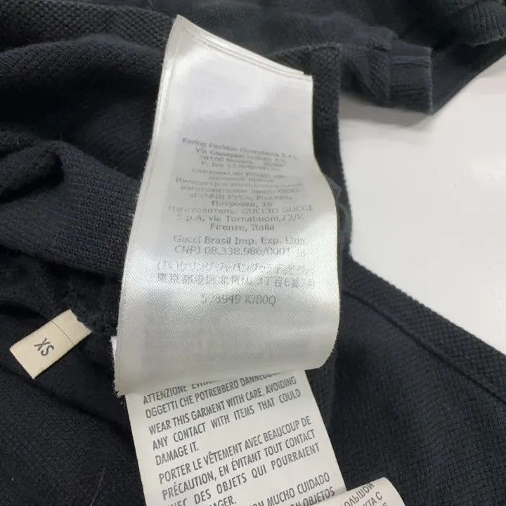 Gucci Gucci Gucci Black Interlocking G Stripe Polo Shirt -2506 Size US XS / EU 42 / 0 - 2 Thumbnail