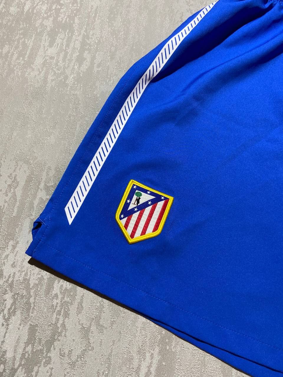 Nike × Vintage Vintage Nike Atletico Madrid Professional shorts issue sz. L Size US 36 / EU 52 - 2 Thumbnail