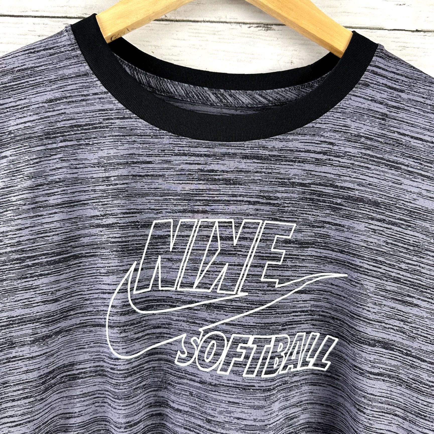 Nike Nike Dri-Fit Shirt Women's Medium Gray Short Sleeve Size M / US 6-8 / IT 42-44 - 2 Thumbnail