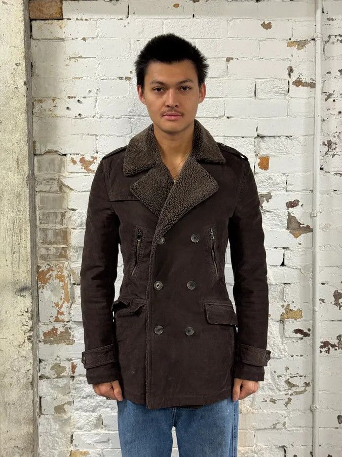 Dolce & Gabbana 2000s Dolce & Gabbana Imperial Buttoned Brown Jacket Size US M / EU 48-50 / 2 - 2 Thumbnail