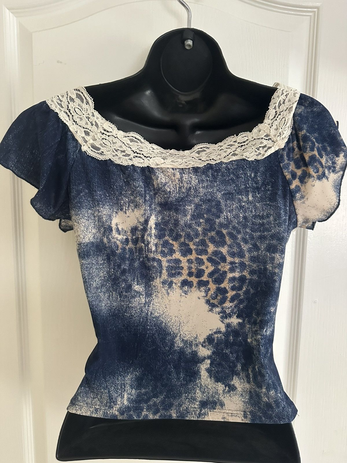 Other Lace blue top Size S / US 4 / IT 40 - 5 Thumbnail