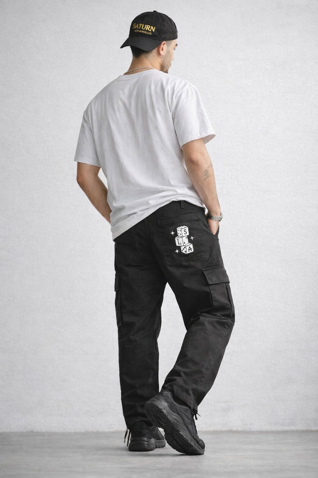 Authentic SATURN Los Angeles cargo pantS-FASHIONELLA