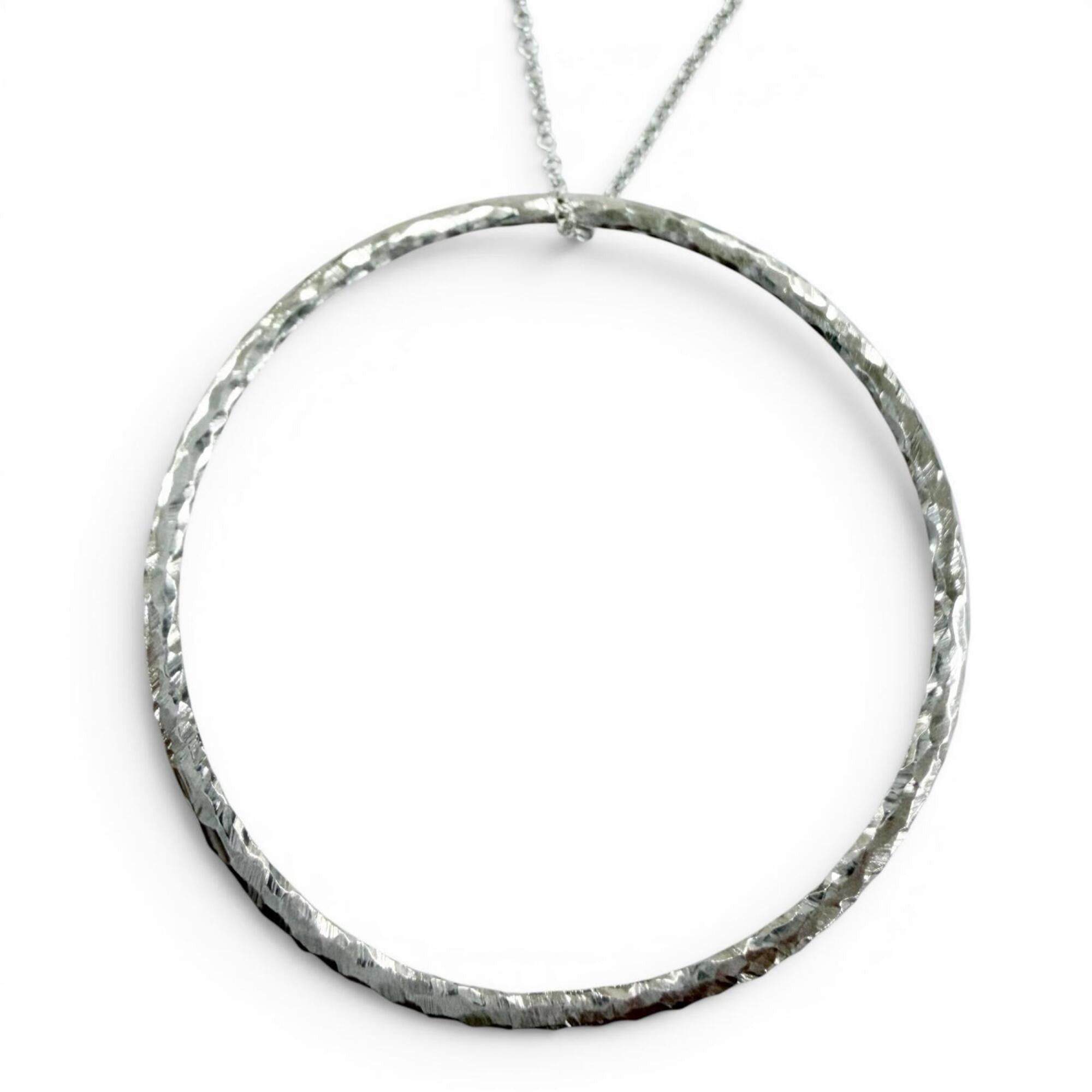Tiffany & Co. TIFFANY&Co. Tiffany Vintage Paloma Picasso Circle Necklace 925 Silver Pendant, Weight 2.8g, Women's Size ONE SIZE - 1 Thumbnail