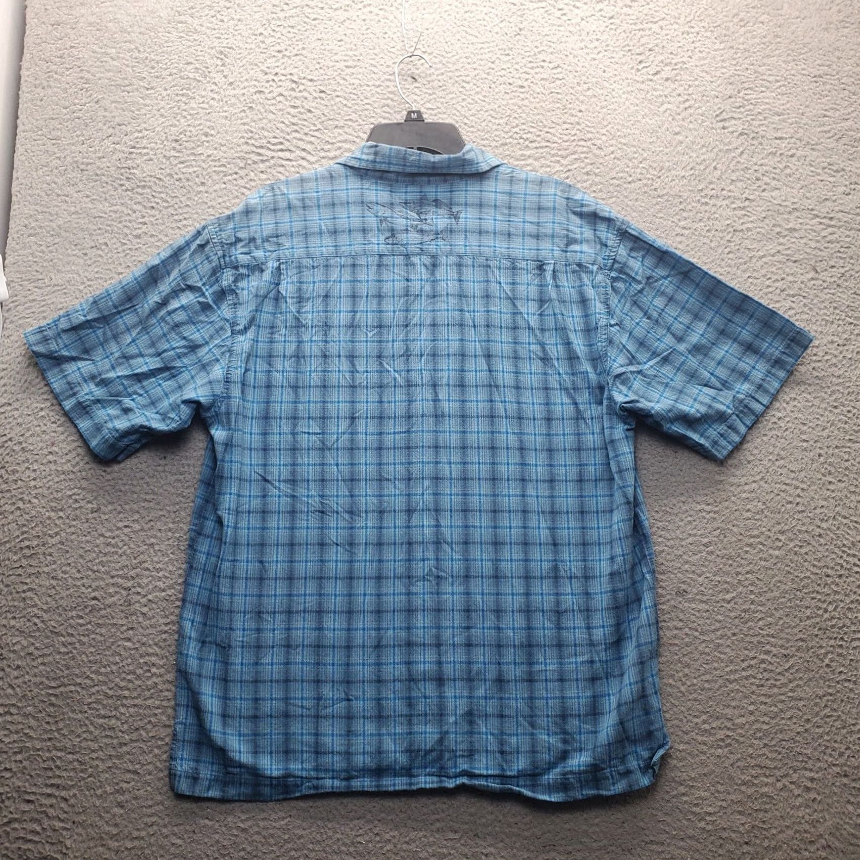 Guy Harvey Guy Harvey by AFTCO Mens L Plaid Long Sleeve Button-Up Shirt Size US L / EU 52-54 / 3 - 2 Thumbnail