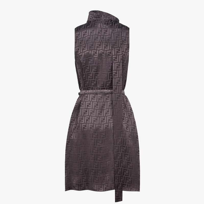 Fendi o1s1wg110426 Dress in Dark Purple Size XL / US 12-14 / IT 48-50 - 3 Thumbnail