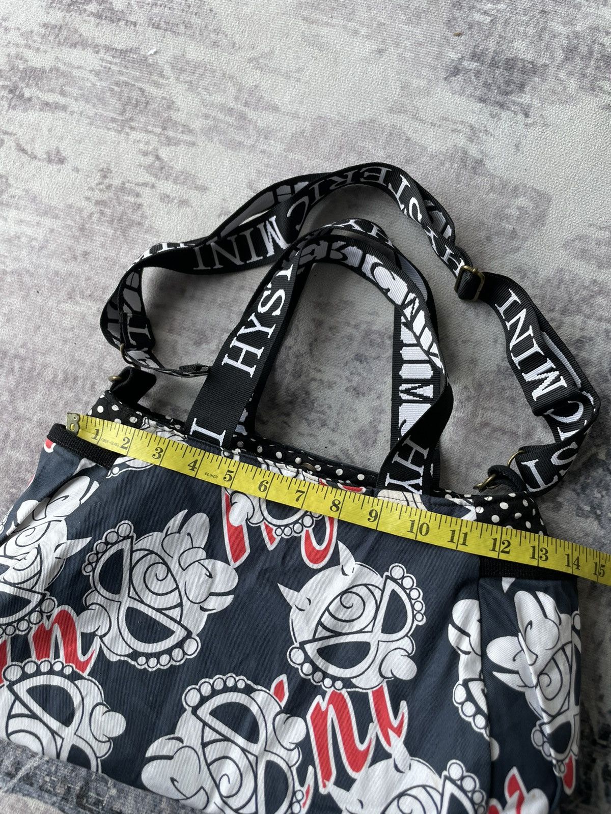 Hysteric Glamour × Vintage Hysteric Mini Duffle Bag Size ONE SIZE - 8 Thumbnail